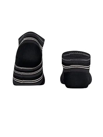 FALKE | Chaussettes sneaker SMART STRIPE noir | schwarz